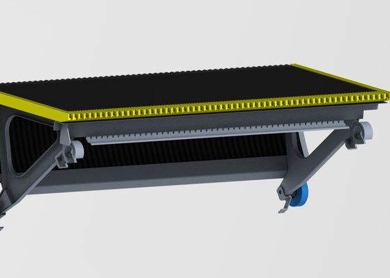 Stainless Steel Escalator Step Type 1000 800 600 Black Color 3 Sides Yellow Demarcation