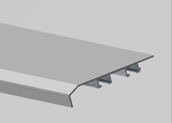 Peças sobresselentes exteriores da escada rolante da linha fina da balaustrada da escada rolante do Decking SUS304